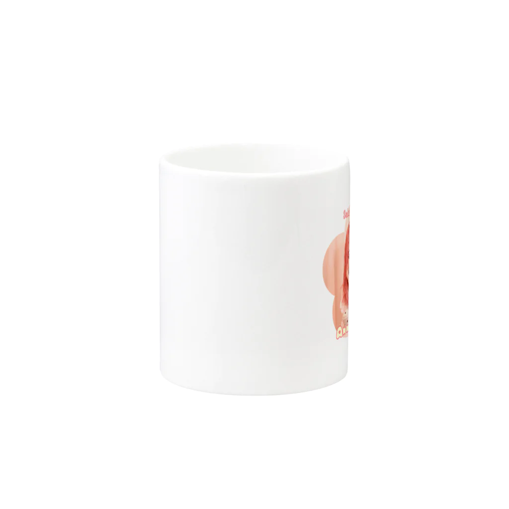 ゆめさくショップのさく1周年記念(実写) Mug :other side of the handle
