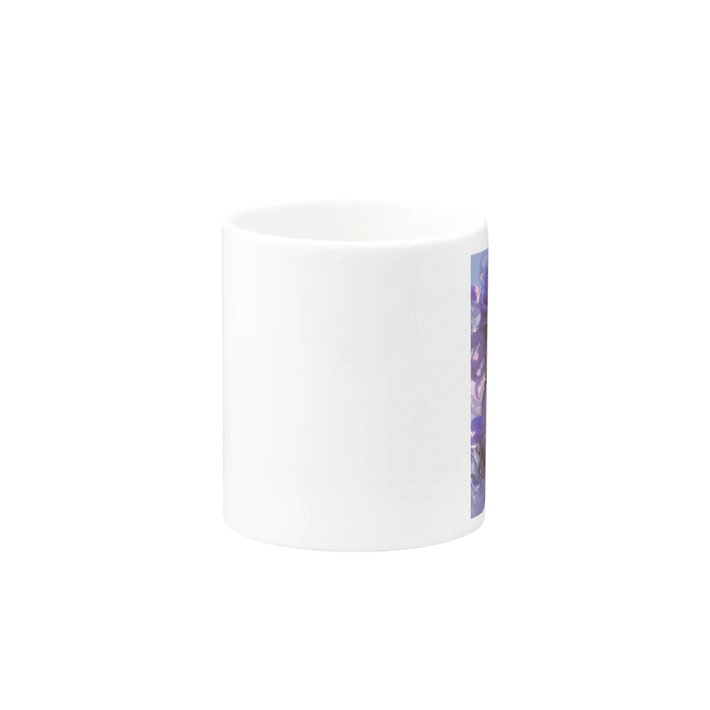 AQUAMETAVERSEの花の香りに囲まれて　ラフルール　1859 Mug :other side of the handle