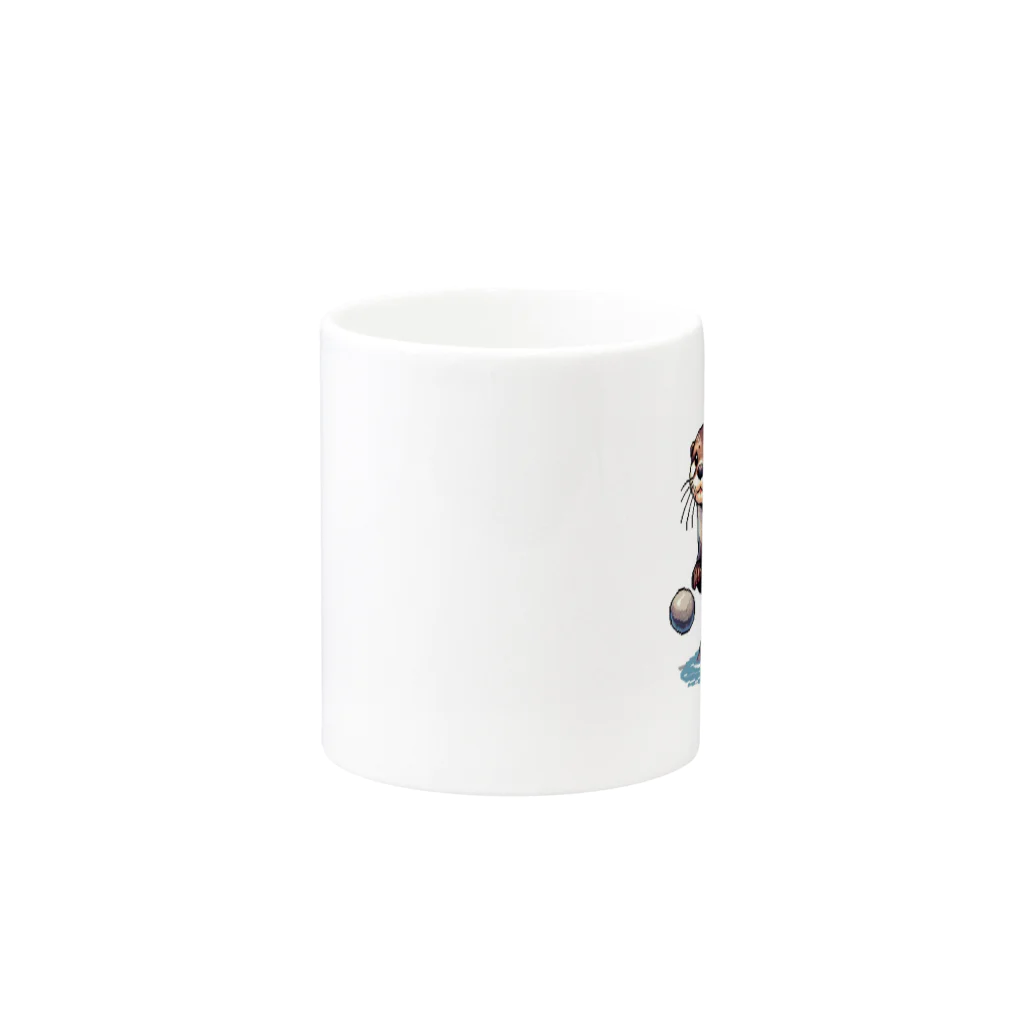 Taxのカワウソ Mug :other side of the handle