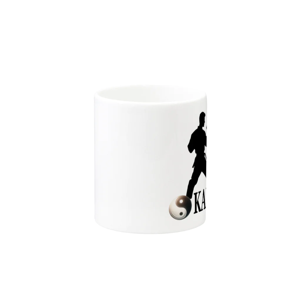 Les-Montenの空手グッズ　KARATEDO　 Mug :other side of the handle