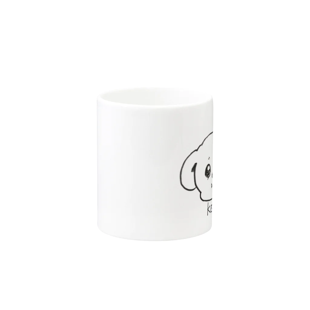 こいぬしょっぷのこいぬ(きゅん)のマグカップ Mug :other side of the handle