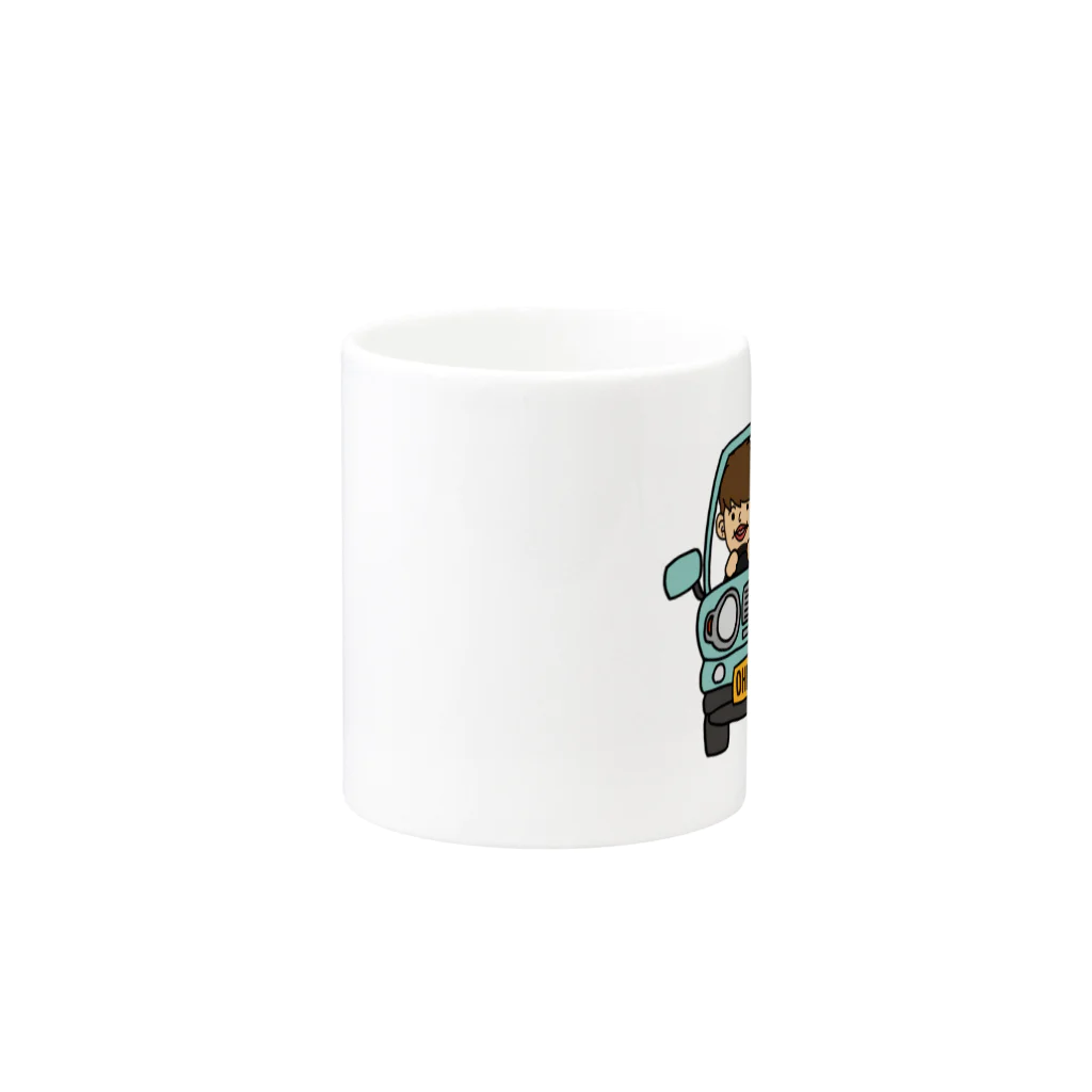 SHUNOHNOのSHUN&BUNNY Mug :other side of the handle