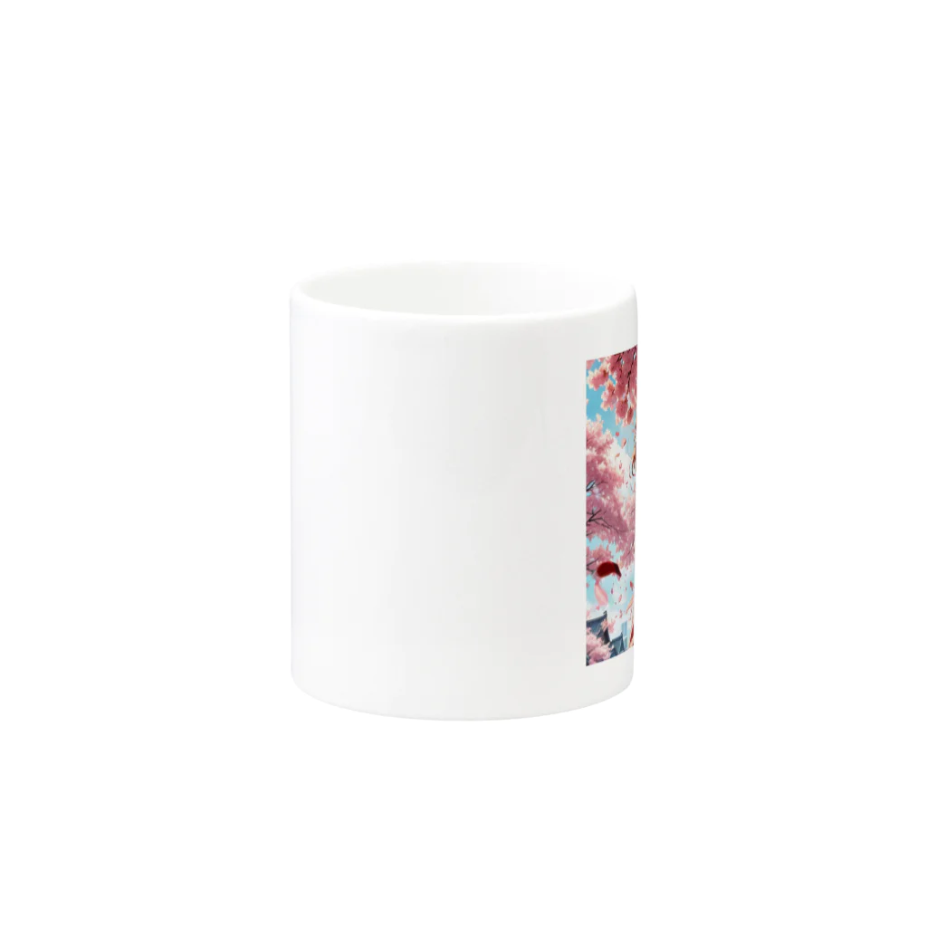 ここのよていの桜の季節 Mug :other side of the handle