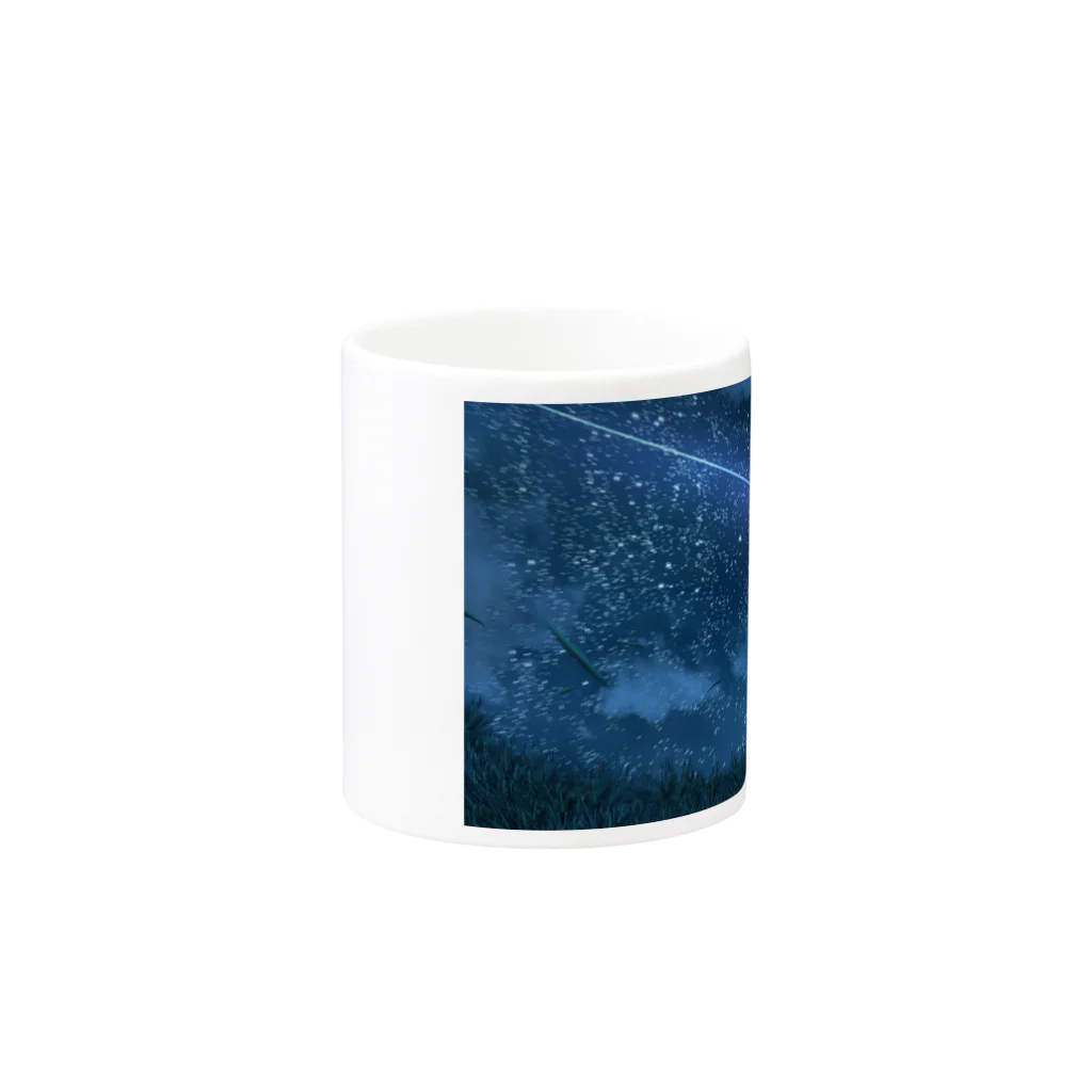 IK Shopの桃色の流れ星 Mug :other side of the handle