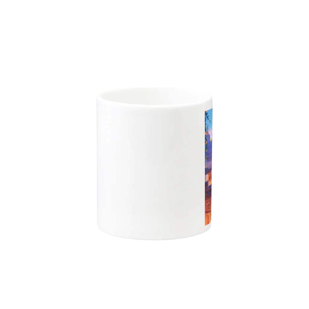 AQUAMETAVERSEの過ぎし日を忍びながら　Hime  2530 Mug :other side of the handle