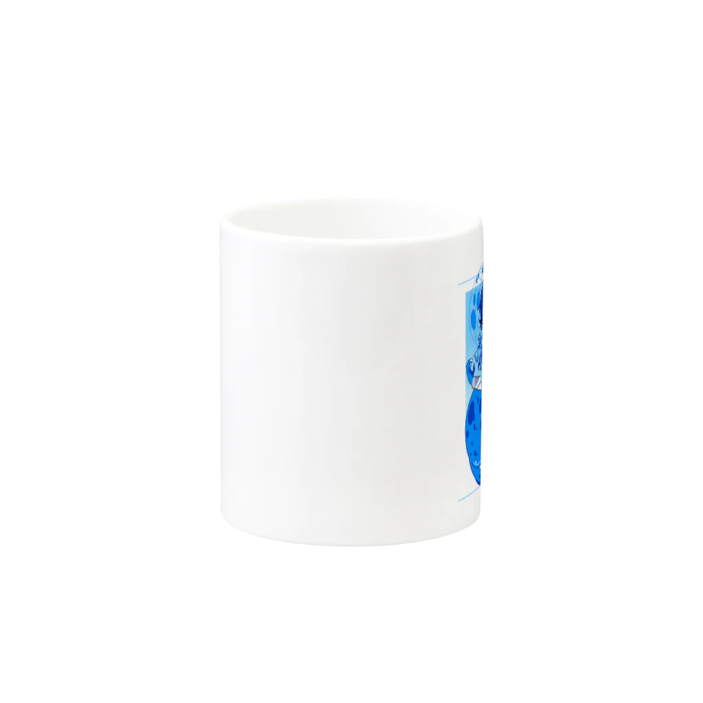 どんべべの地のoptical NO Clip Mug :other side of the handle