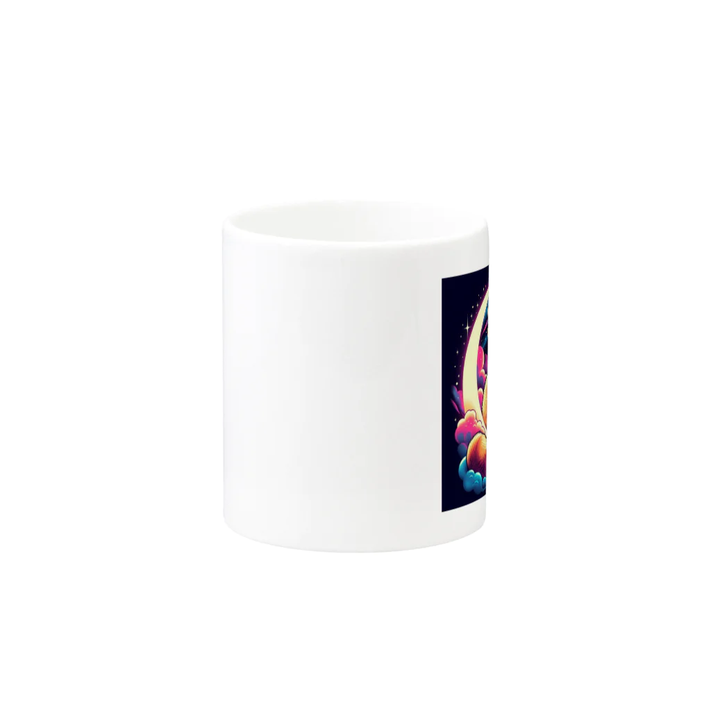 Akira03の猫 Mug :other side of the handle