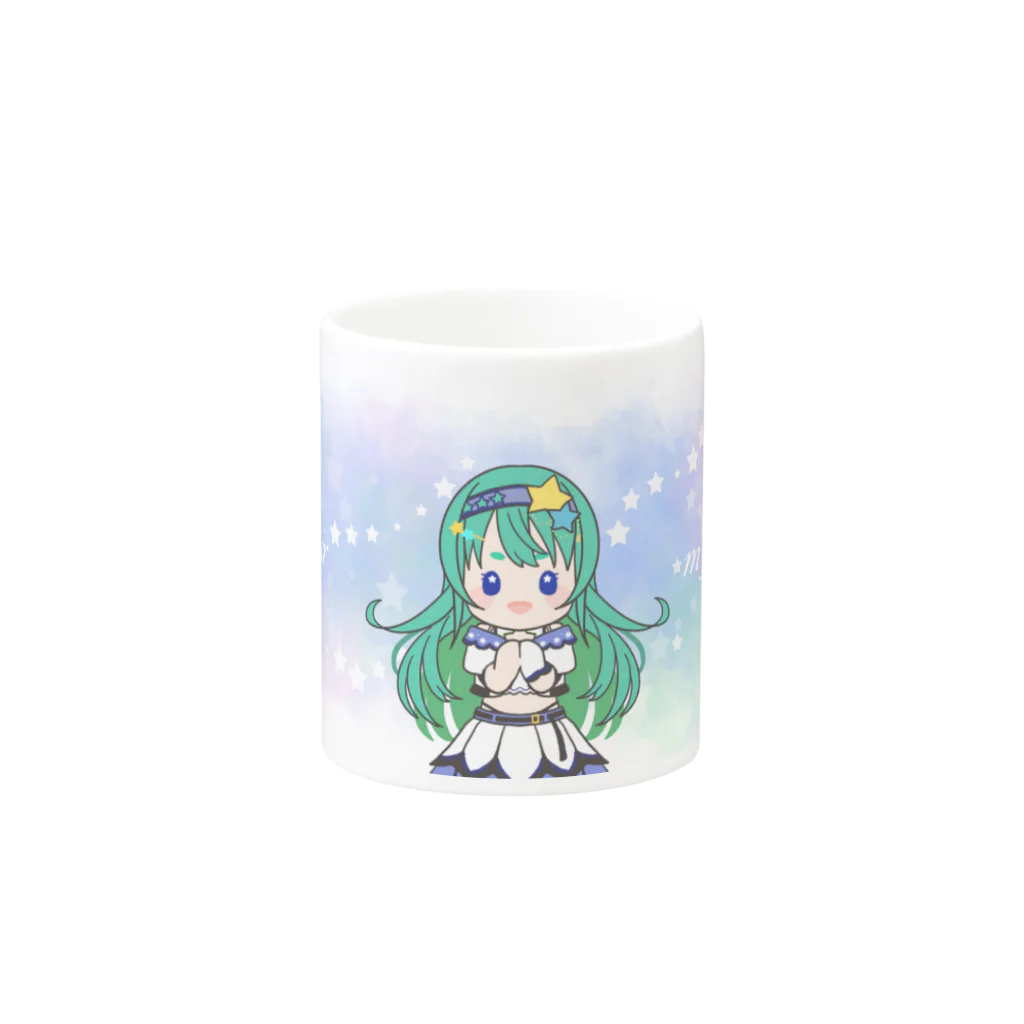 BONI_two_starsのマグカップ★3周年記念★Your my star Mug :other side of the handle