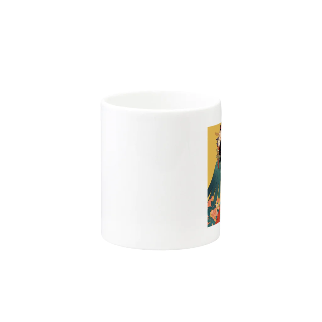 AQUAMETAVERSEの華やかな宮廷の姫 Marsa 106 Mug :other side of the handle