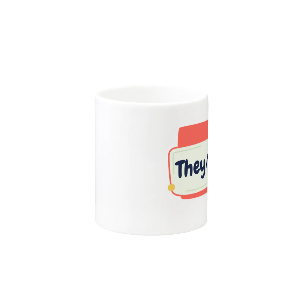 GG Voice & ActionのThey/Them Mug :other side of the handle