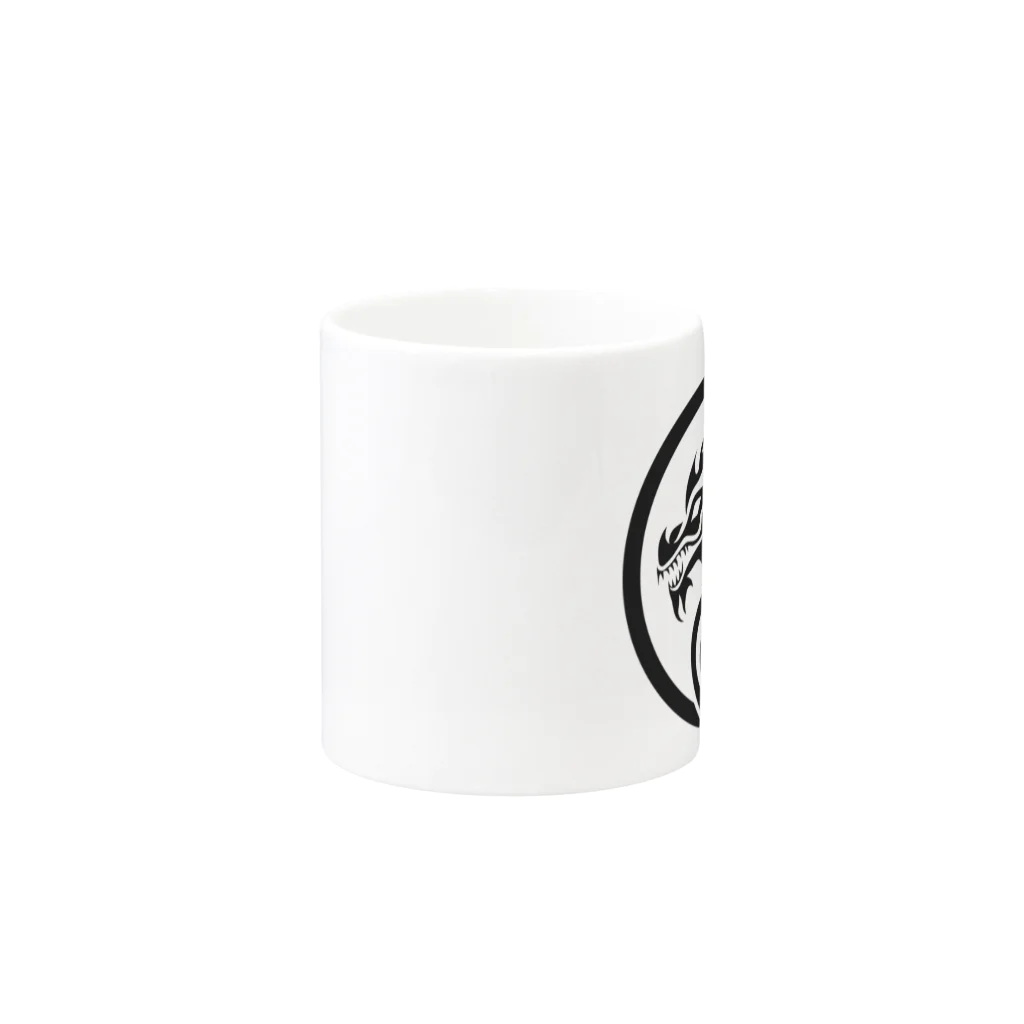 Ａ’ｚｗｏｒｋＳのドラゴンの紋章 Mug :other side of the handle