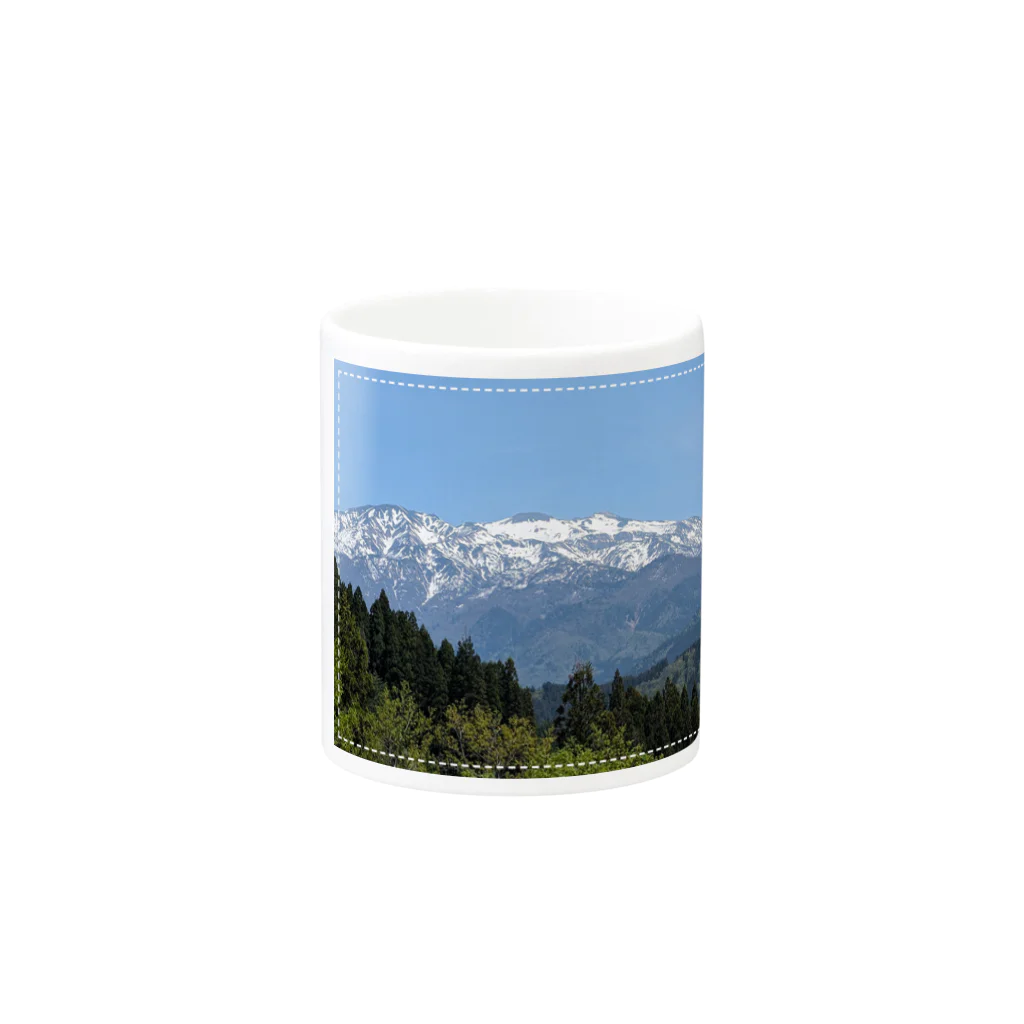 Forêt de RenardsのHakusan Mug :other side of the handle