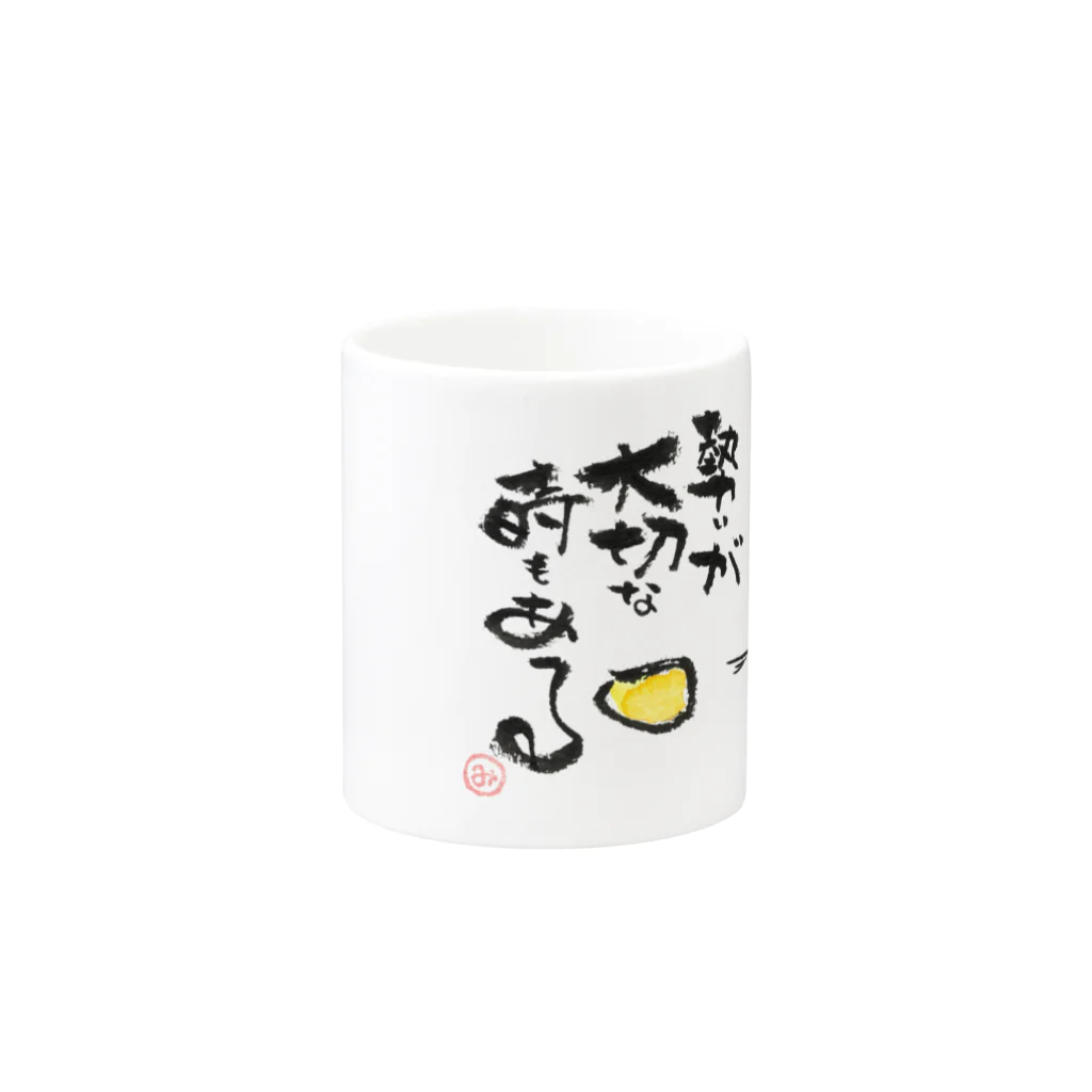 marumiのダルマシリーズ_だるま落とし Mug :other side of the handle