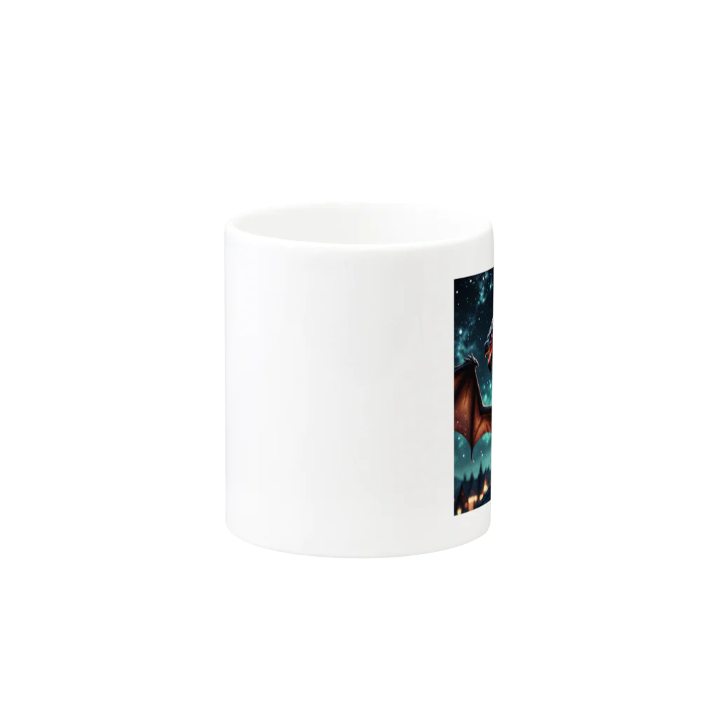 幻想都市の星空のドラゴン Mug :other side of the handle