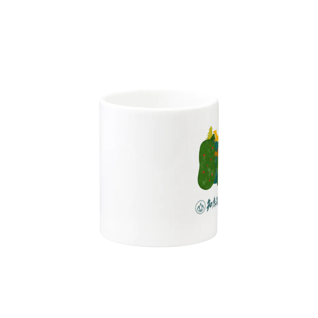 shiretoko-1のきつねマグ Mug :other side of the handle