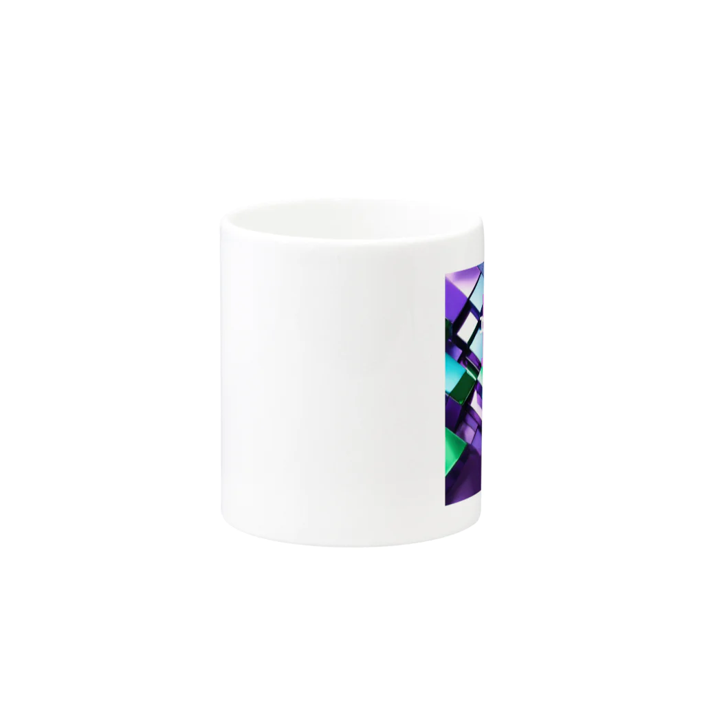 KAZAGULIのJoin now purple Mug :other side of the handle