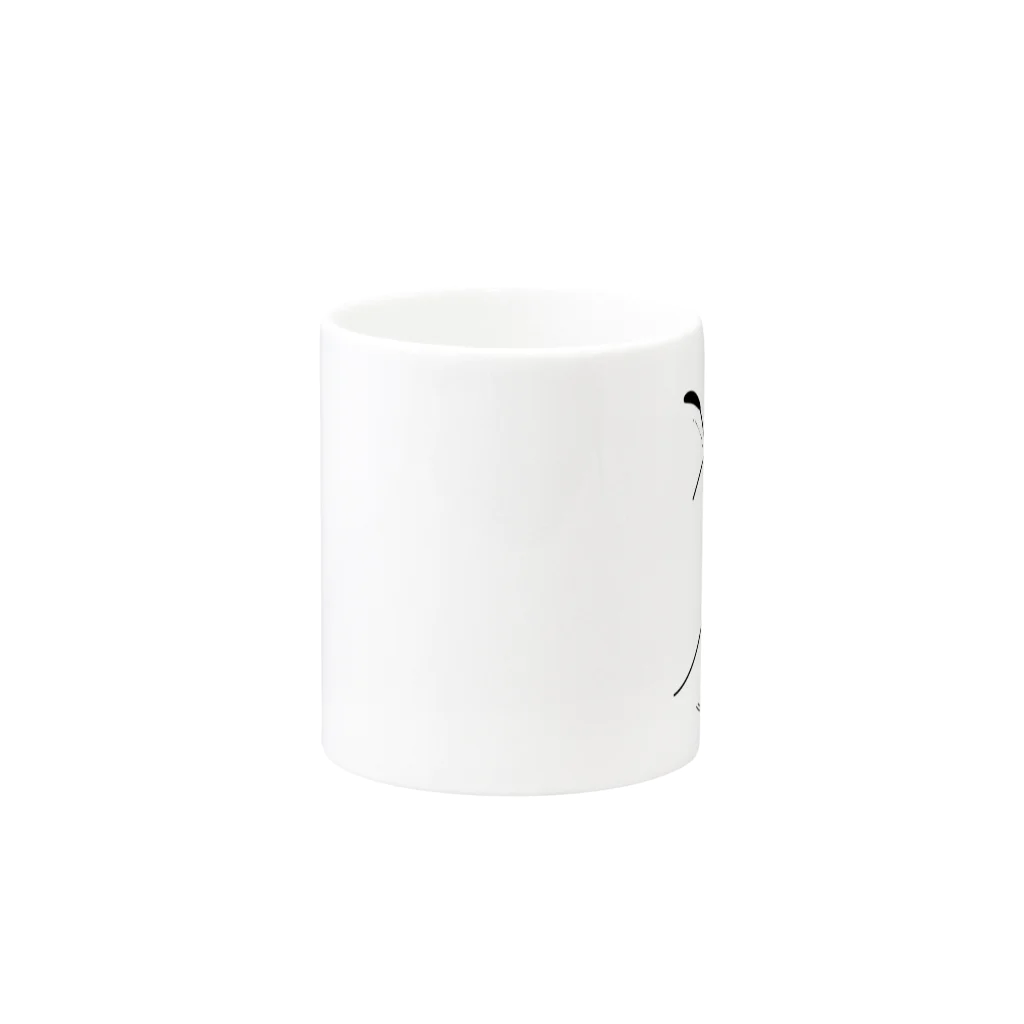 T-shopのB Mug :other side of the handle