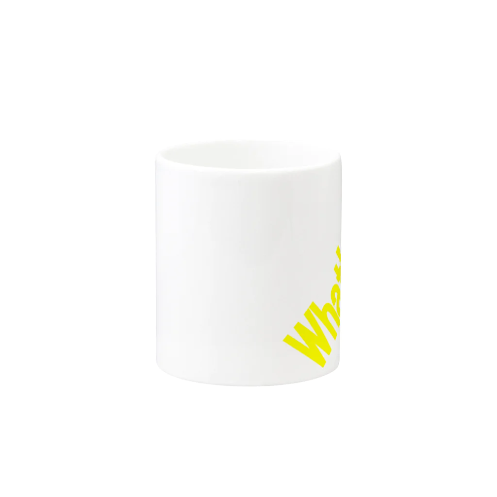 ainarukokoroのWhat's up? Mug :other side of the handle