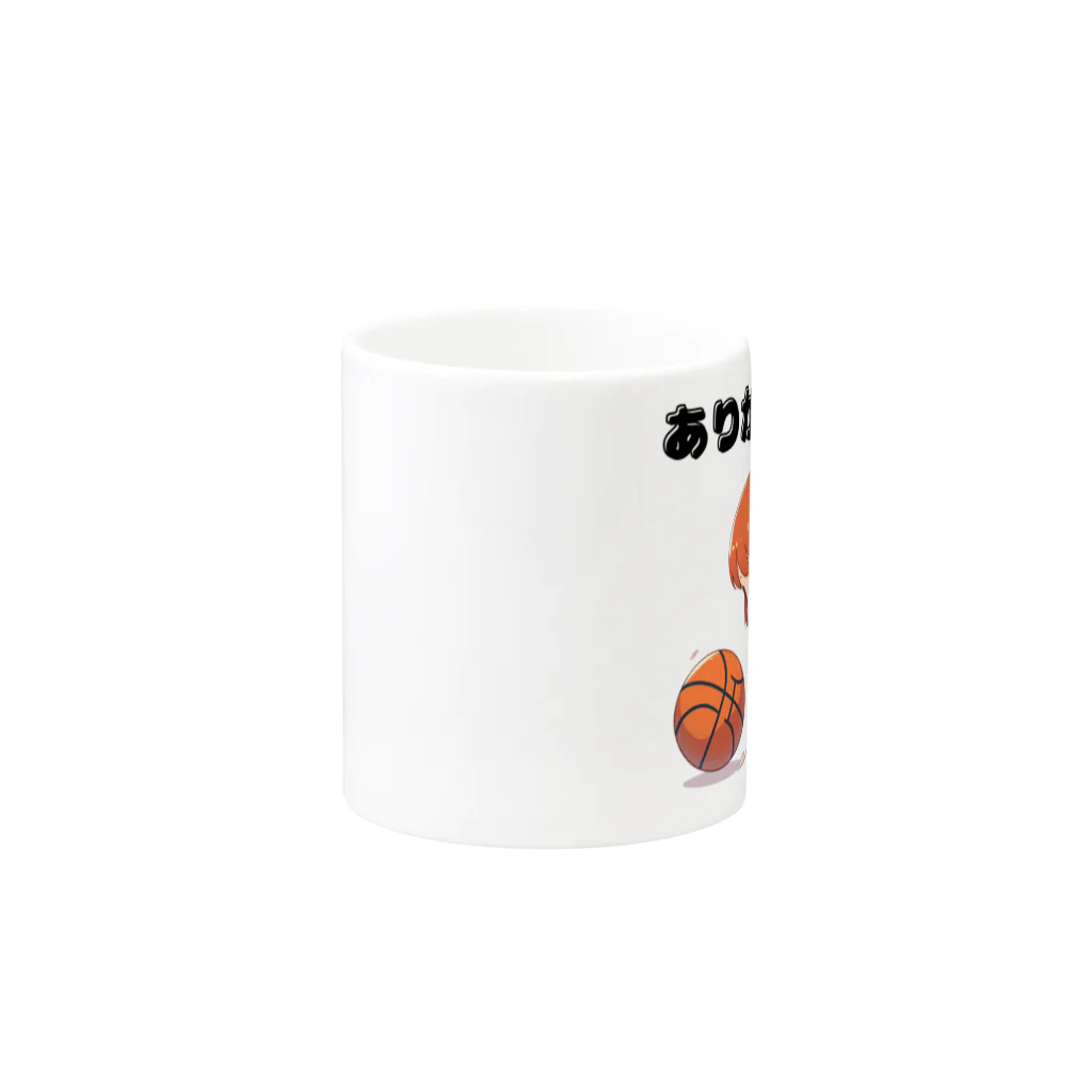 チェリモヤのガールズ バスケット 01 Mug :other side of the handle