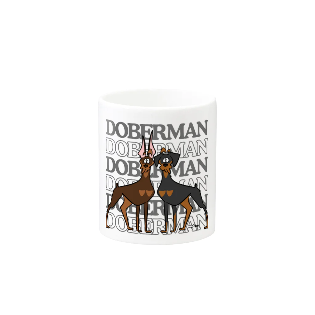 Mii.のDOBERMAN Mug :other side of the handle