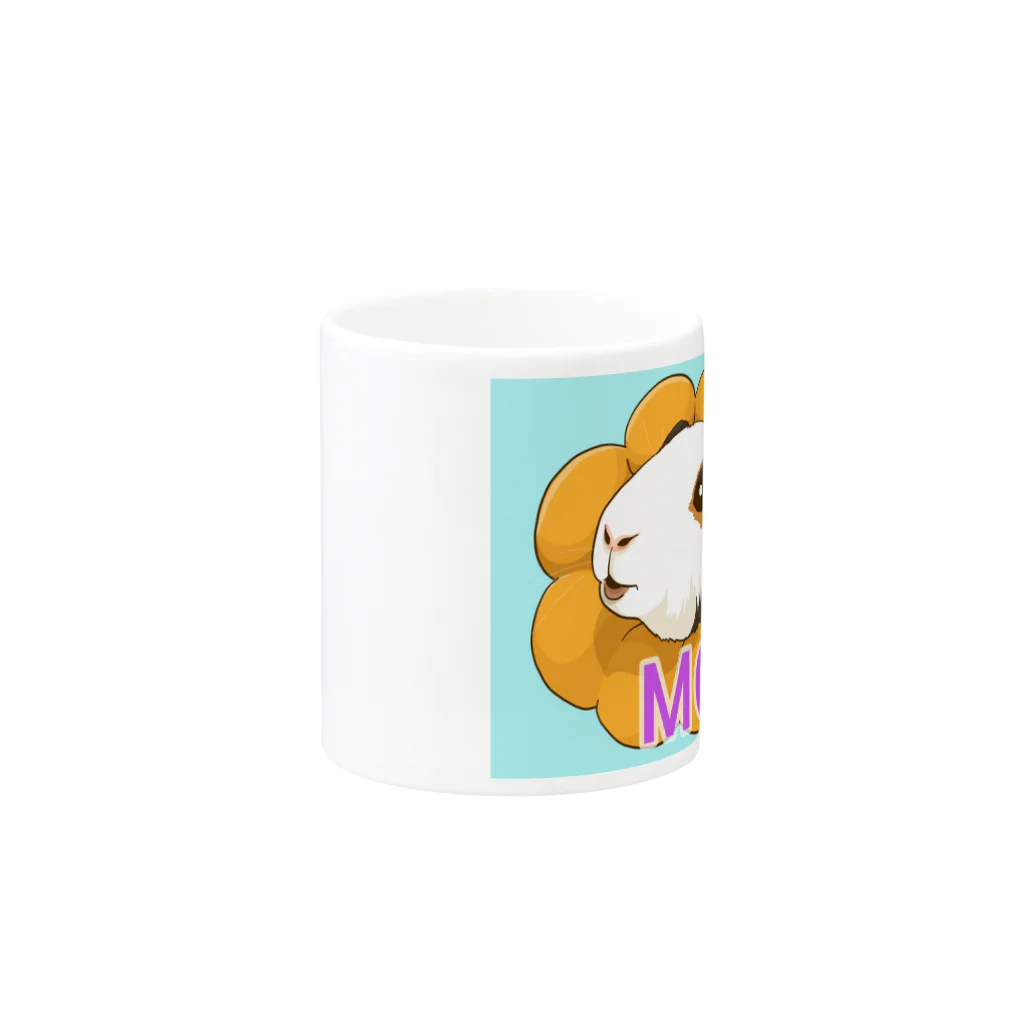 LichtmuhleのMORUちゃん Mug :other side of the handle