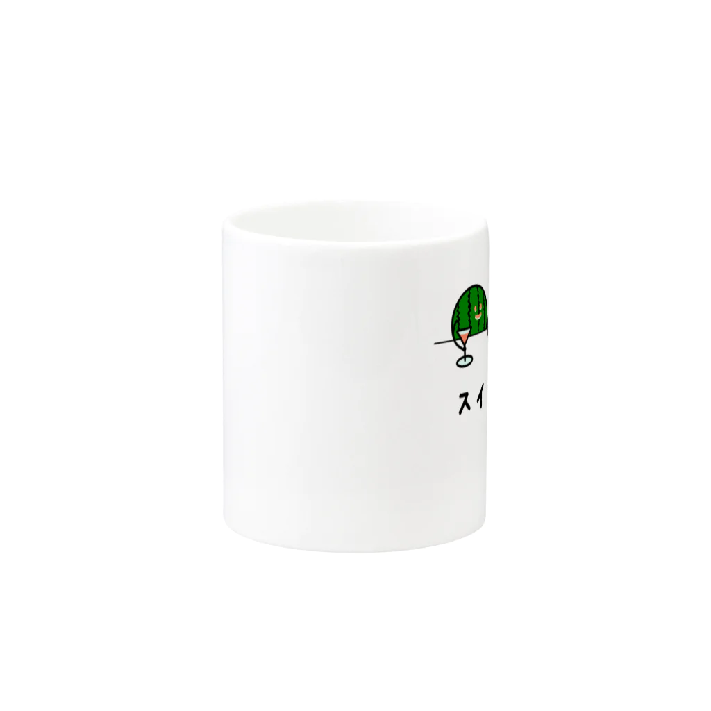 Mrs.Bean/ミセスビーンのスイカBAR Mug :other side of the handle