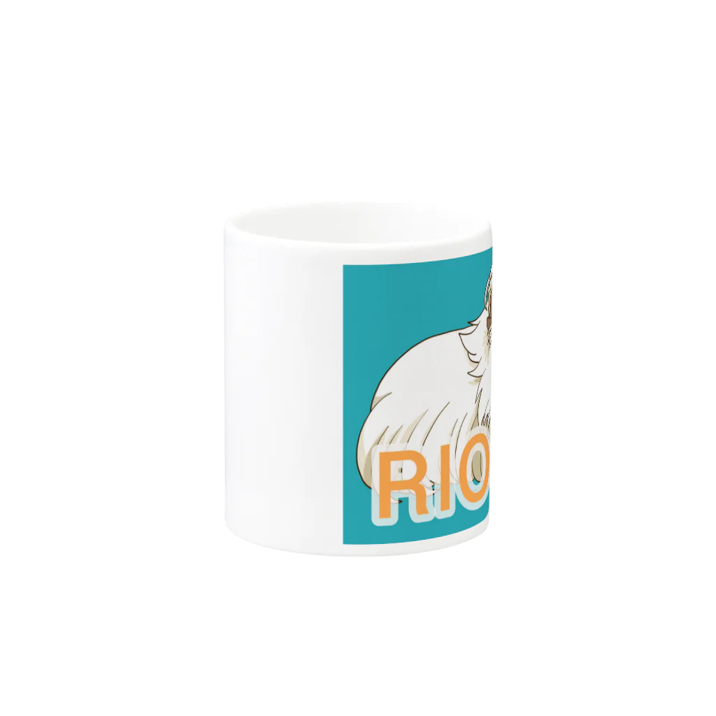 LichtmuhleのRIOちゃん Mug :other side of the handle