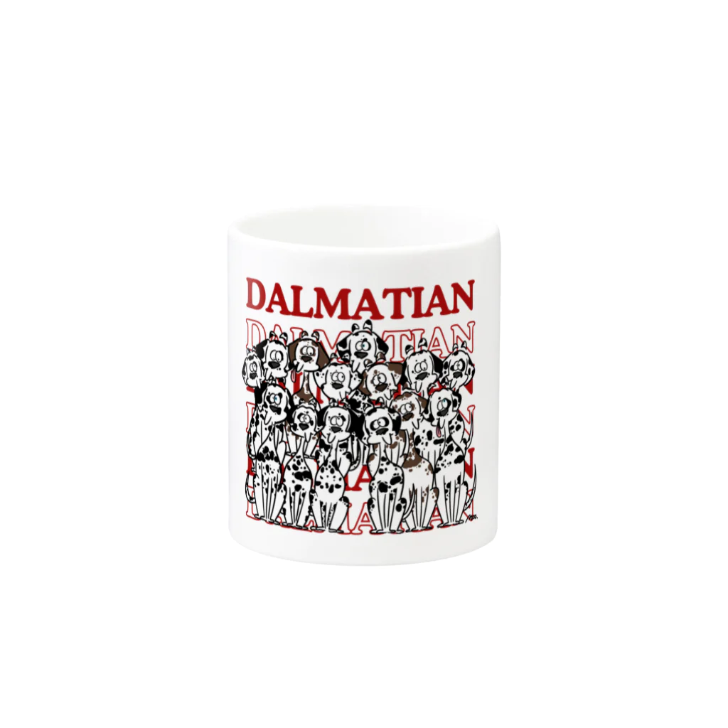 Mii.のDALMATIAN マグカップの取っ手の反対面