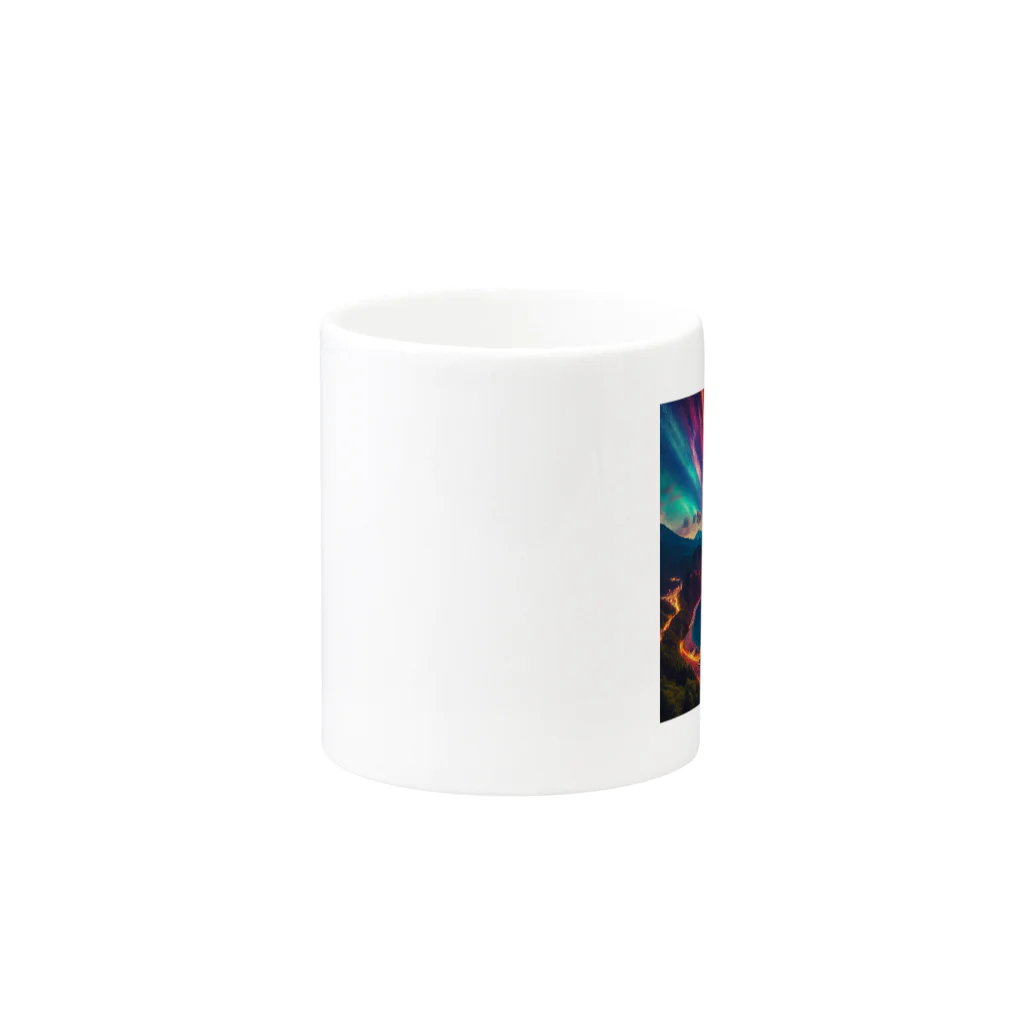 ir700の虹の風 Mug :other side of the handle