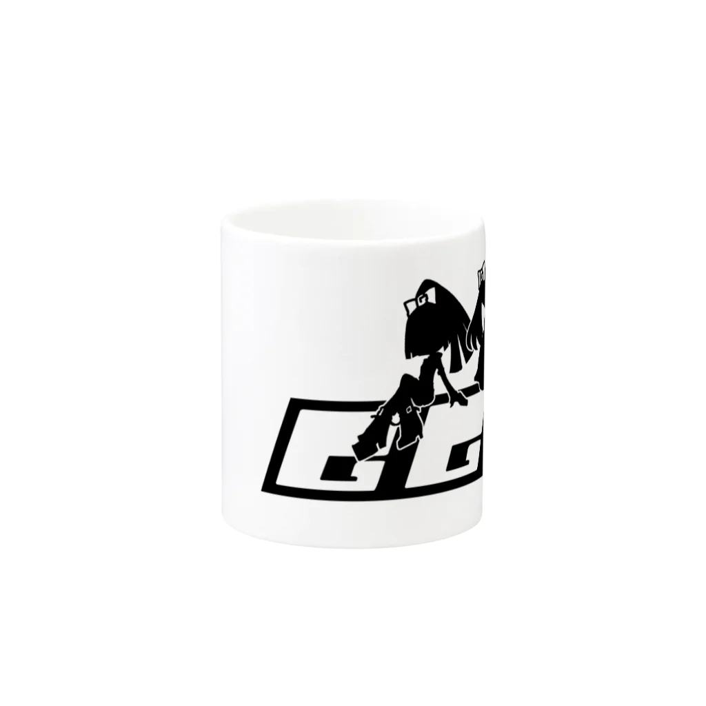 GGG official shopのGGGロゴ Mug :other side of the handle