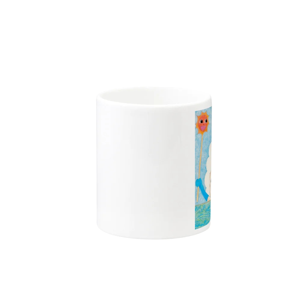 つぎの夏ごっこ Mug :other side of the handle