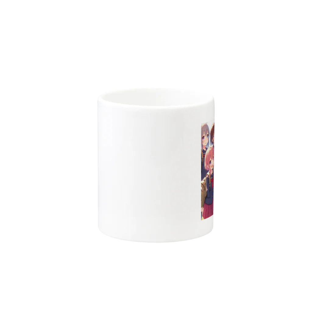 SWQAの女子会 Mug :other side of the handle