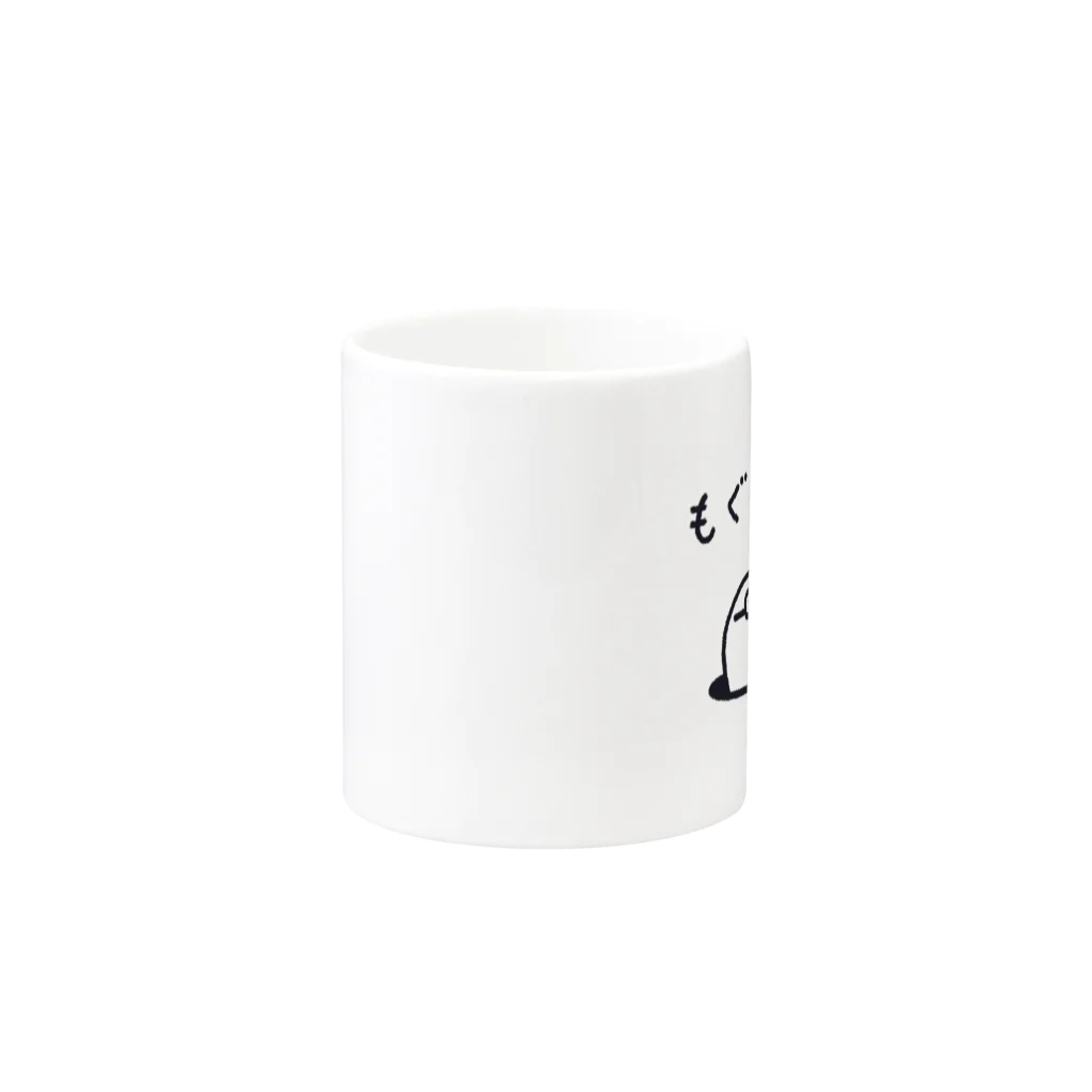 mogurakikakuのもぐら企画ロゴ Mug :other side of the handle