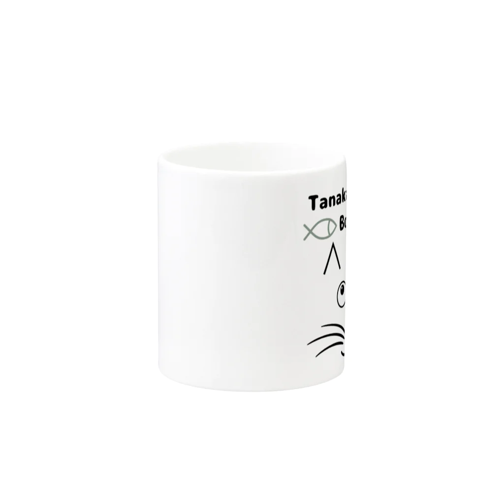 Crapuraの棚からぼたもちCat Mug :other side of the handle