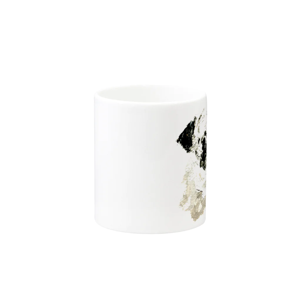 CUROGNACのpug_x Mug :other side of the handle