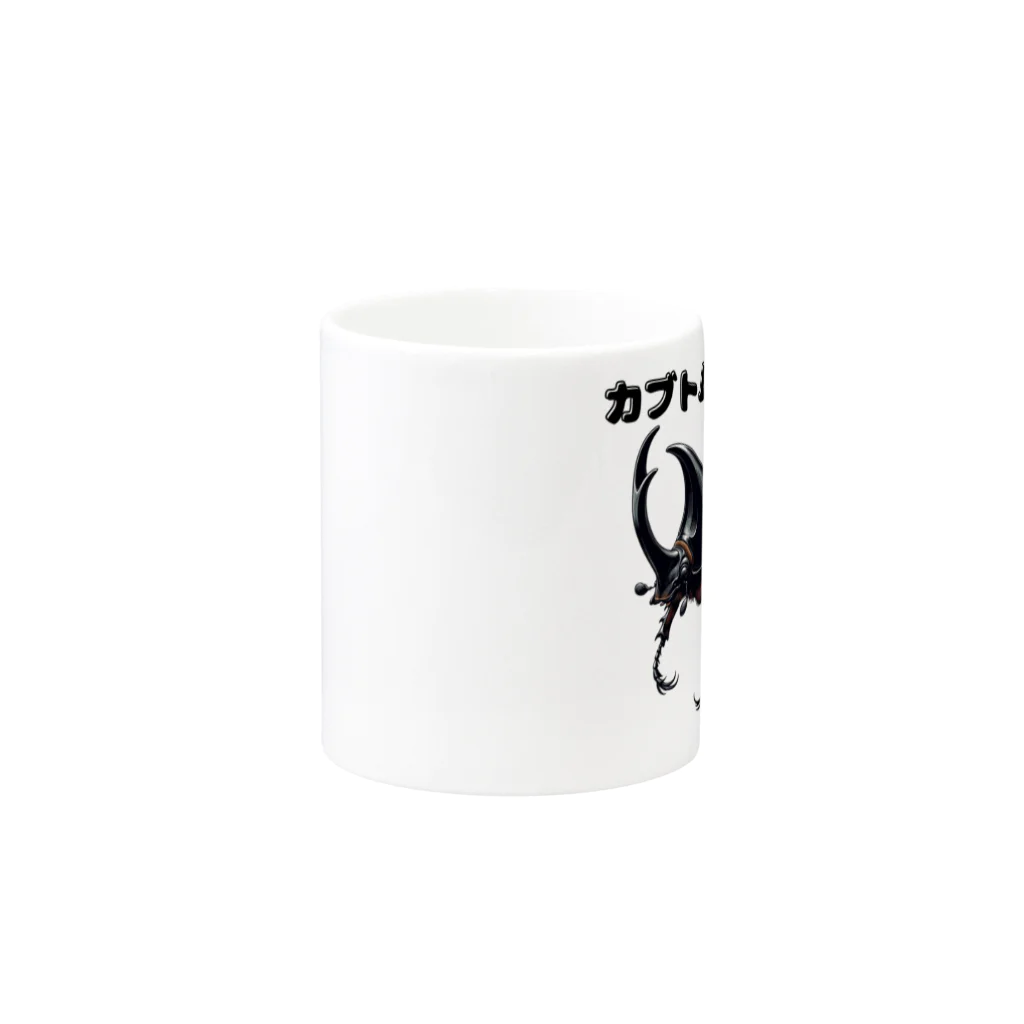 チェリモヤのカブトムシ最高 01 Mug :other side of the handle