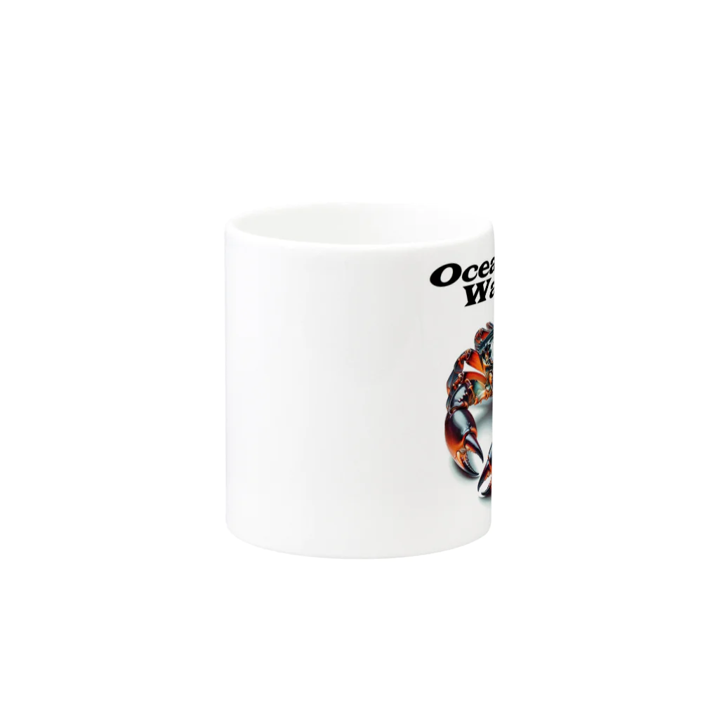 MatrixSphereのOCEANIC WARRIOR Mug :other side of the handle