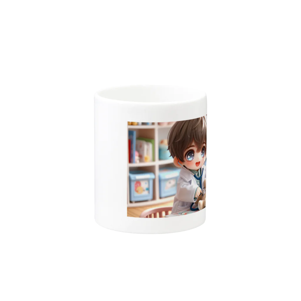 Bonmaru☆ぼんまるのいたいの飛んでいけ Mug :other side of the handle