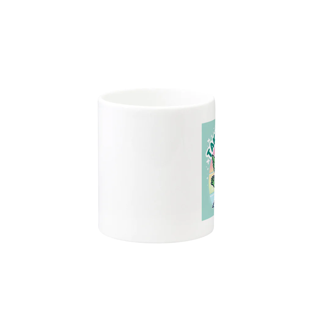 relax_greensのTAKEE T EASY Mug :other side of the handle