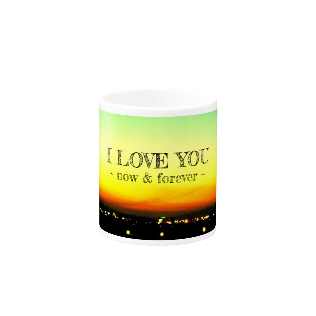 DAISUKE YAMADAのI LOVE YOU Mug :other side of the handle