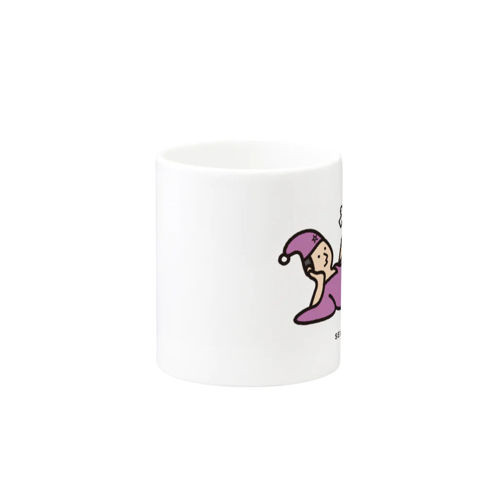 ねっこのSEIMEI Mug :other side of the handle