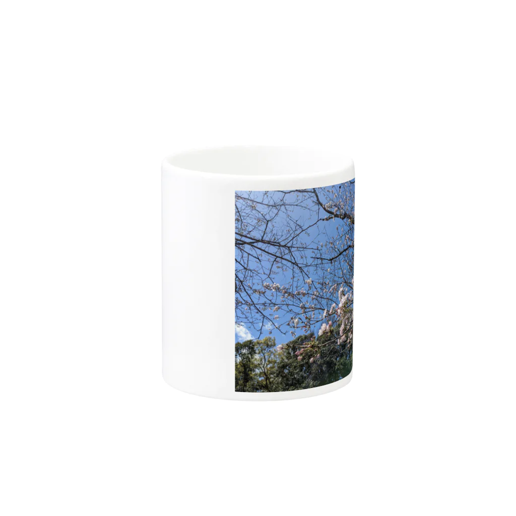 金色の闇「一松」@ﾏｼﾞﾜｯﾁｬなのんの桜が散る頃に Mug :other side of the handle