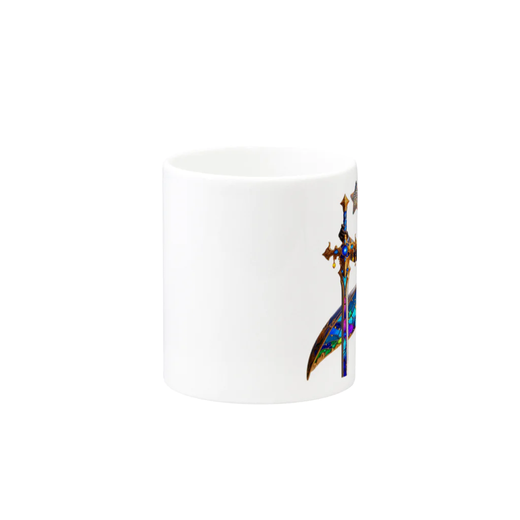 虹色Café -NOArtifacT-ノアティファクト-のライト(ミュージシャン) マグカップの取っ手の反対面