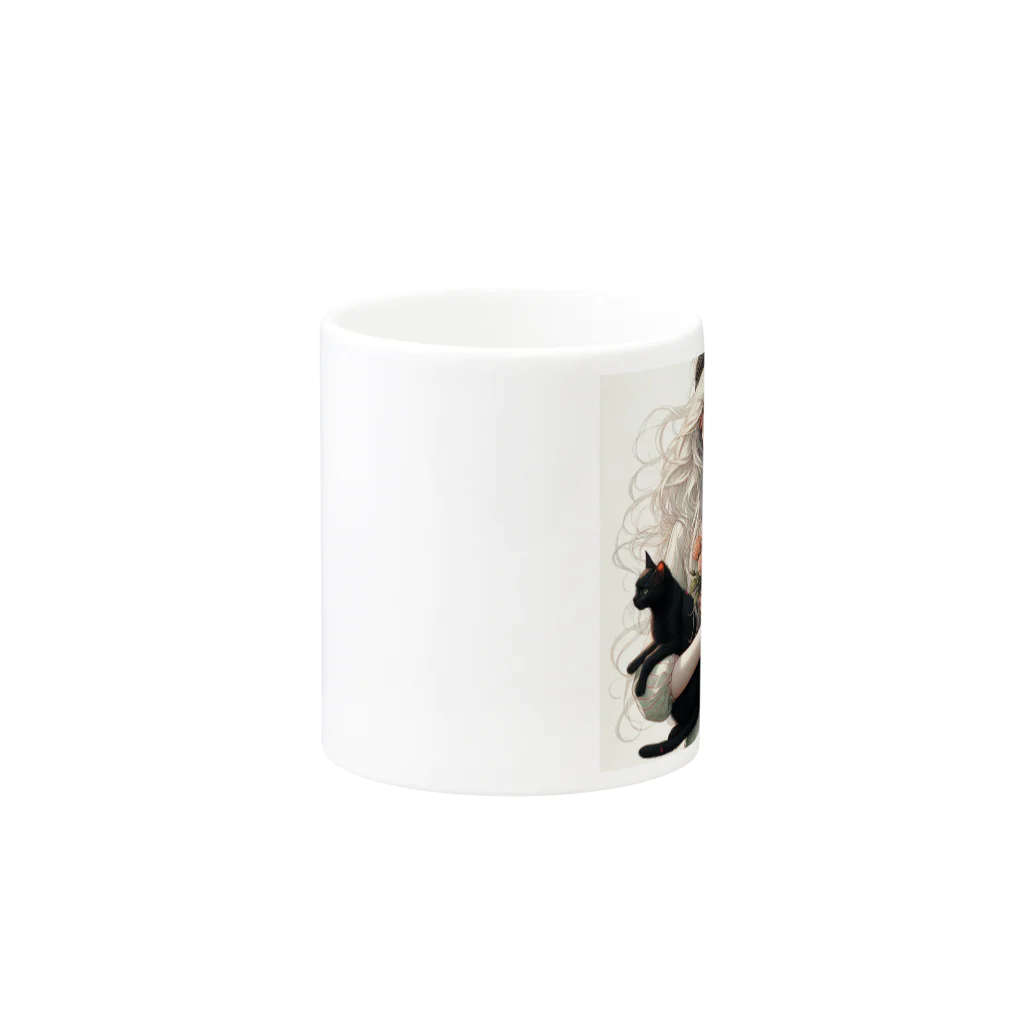 cocoa8877の誕生日に薔薇を贈る Mug :other side of the handle