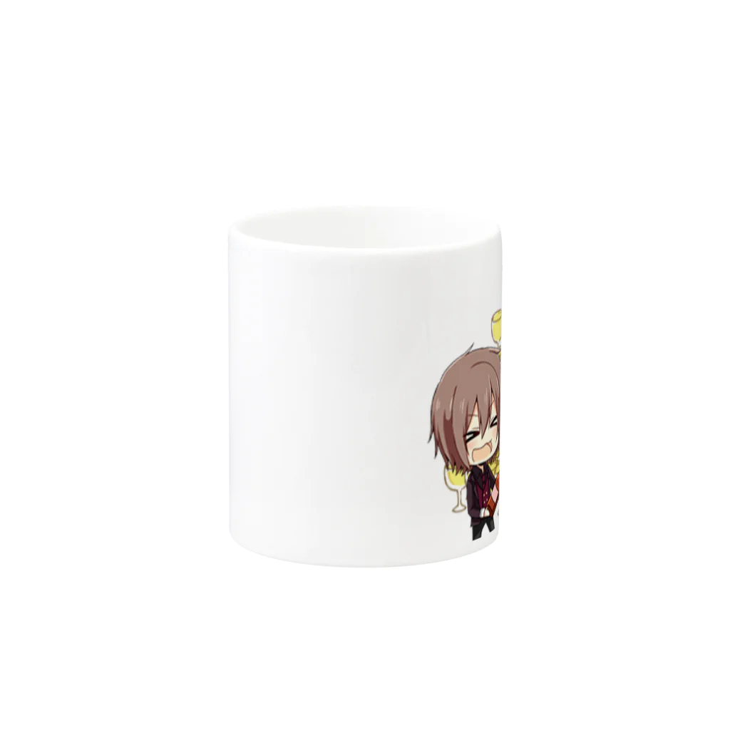 ピロ山通販のぼくホスト君 スタンダード Mug :other side of the handle