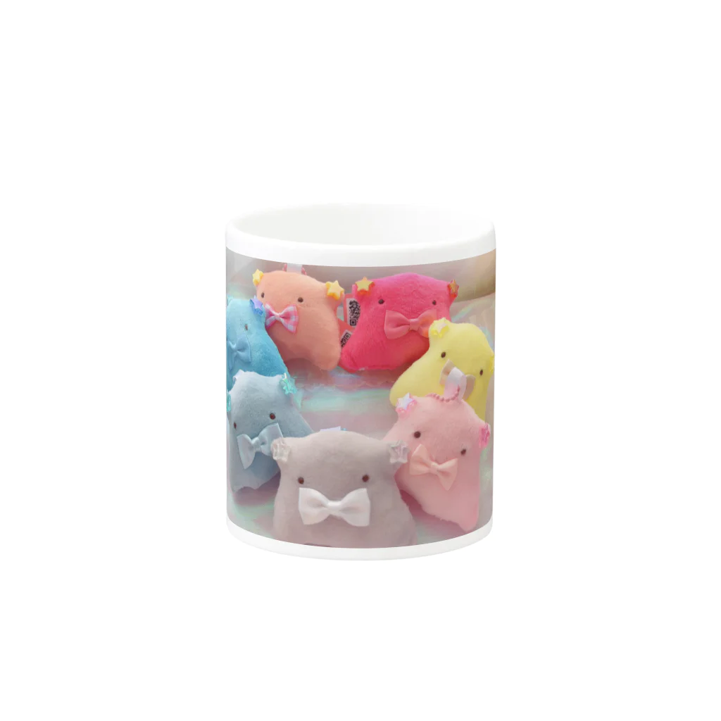 jellyfish by liccaのふわめんマグカップ Mug :other side of the handle