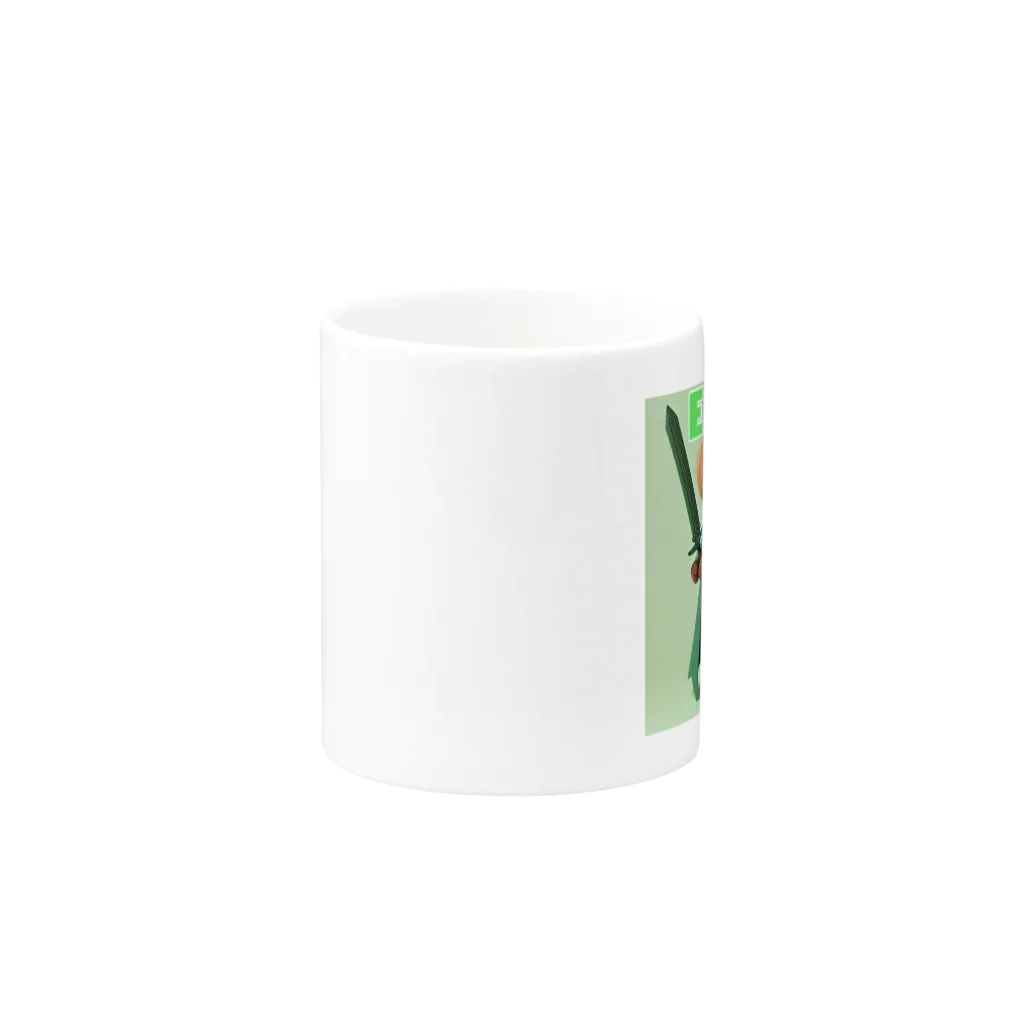 MsArtShopのENFJのトイプードル Mug :other side of the handle