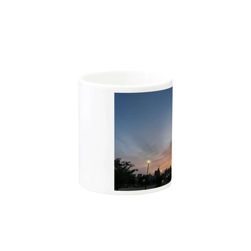 さちの部屋のとある日の夕焼け Mug :other side of the handle