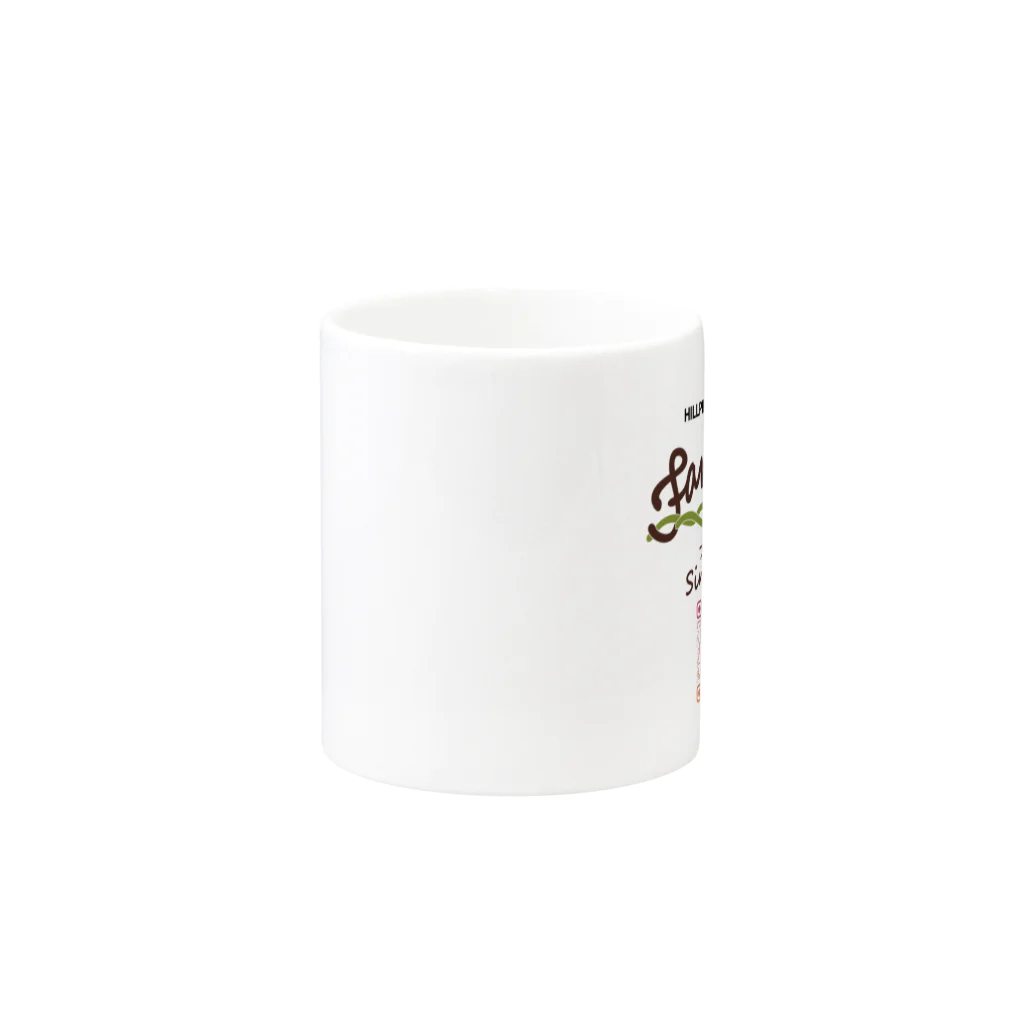 ヒルパインハウスのFamille（ファミーユ）オフィシャルグッズ Mug :other side of the handle