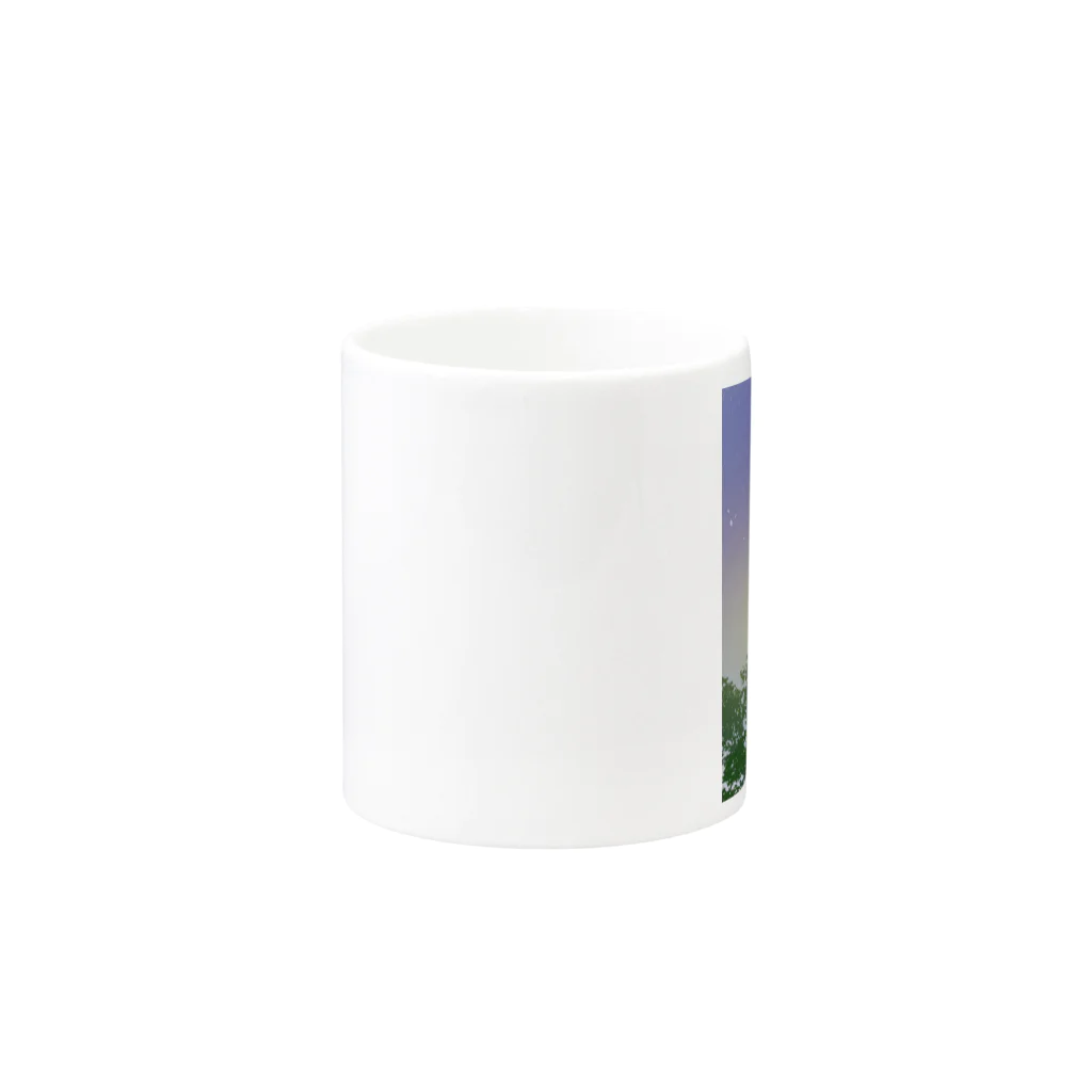 atelier_lapislazuliの夜空 Mug :other side of the handle